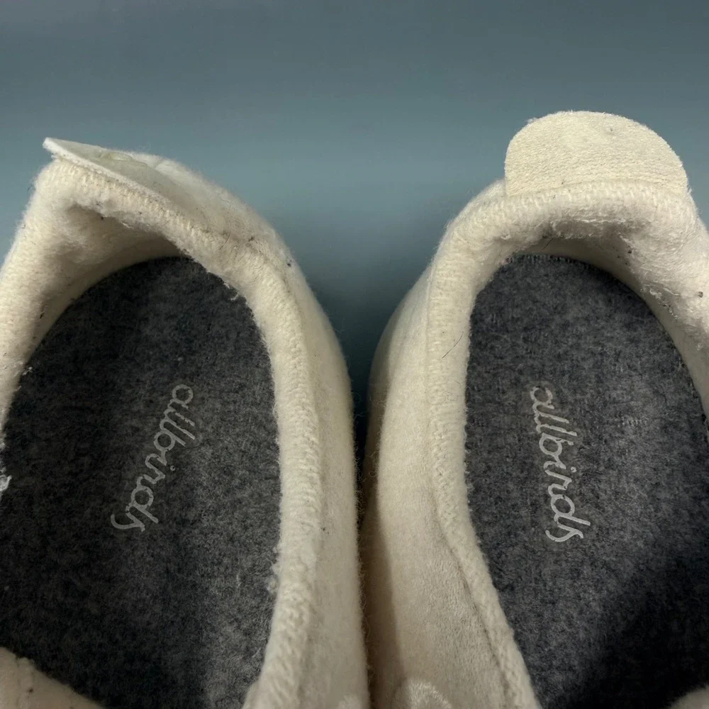 Allbirds Mens Merino Wool Runners Cream White Sneakers Size US M8 0721‎ NV1